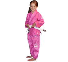 Fuji Kids All Around BJJ Gi - Pink | Durable BJJ Gi for Kids - Jitsu Armor