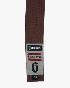 Gameness Ultra-Light Competition Belt - Premium BJJ Belt for All Ranks