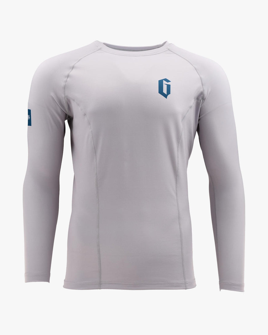 Gameness Men's LS Solid Rashguard - Durable, Performance BJJ Gear