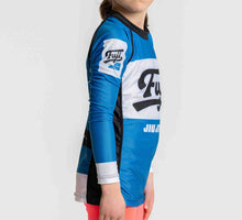 Fuji Kids Jiu Jitsu Script Flex Lite Long Sleeve Rashguard