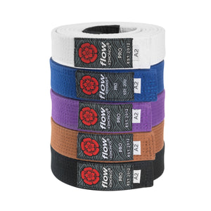 Flow Kimonos Deluxe BJJ Belt – Premium Rank Belt for Jiu-Jitsu