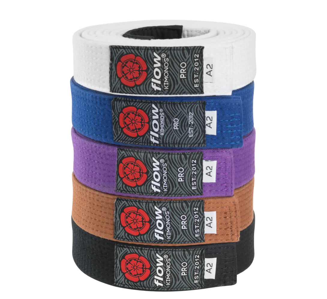 Flow Kimonos Deluxe Belts - Jitsu Armor