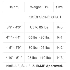CK Fight Life VRST BJJ Limited Edition Gi KIDS — Black