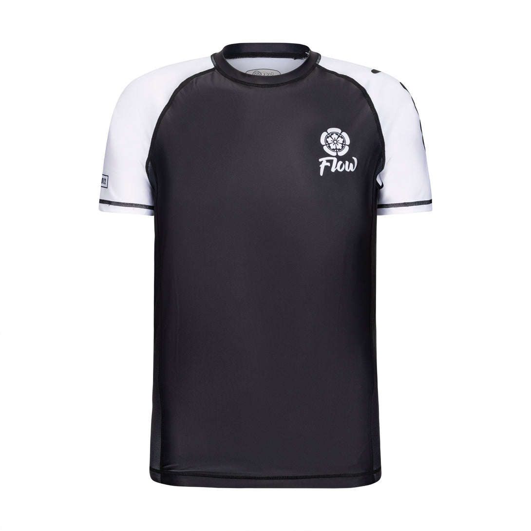 Flow Kimonos Ranked Short Sleeve Rash Guard – IBJJF Legal No-Gi Training Top