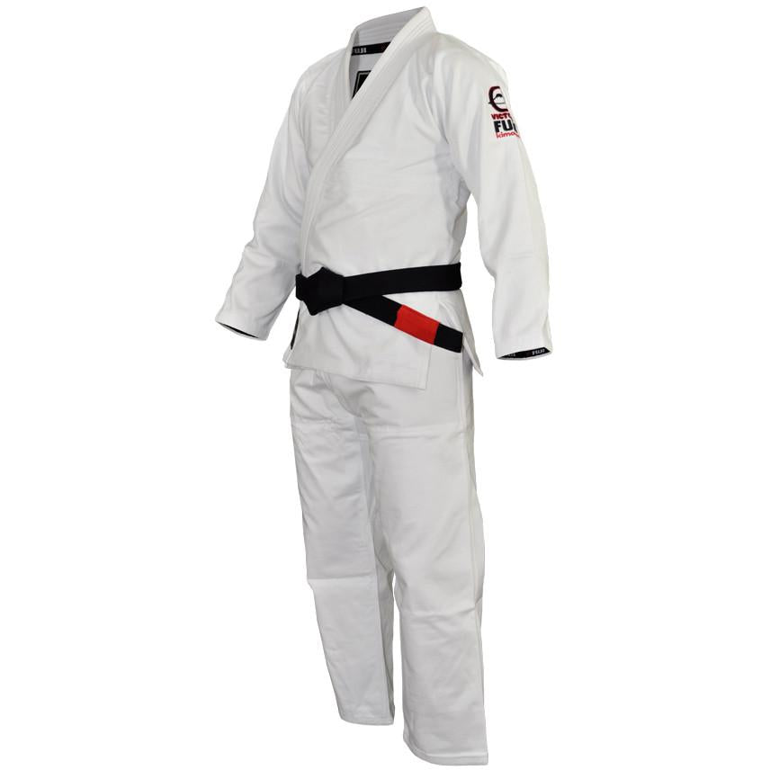 Fuji Lightweight Pearl Weave BJJ Gi - White - Jitsu Armor