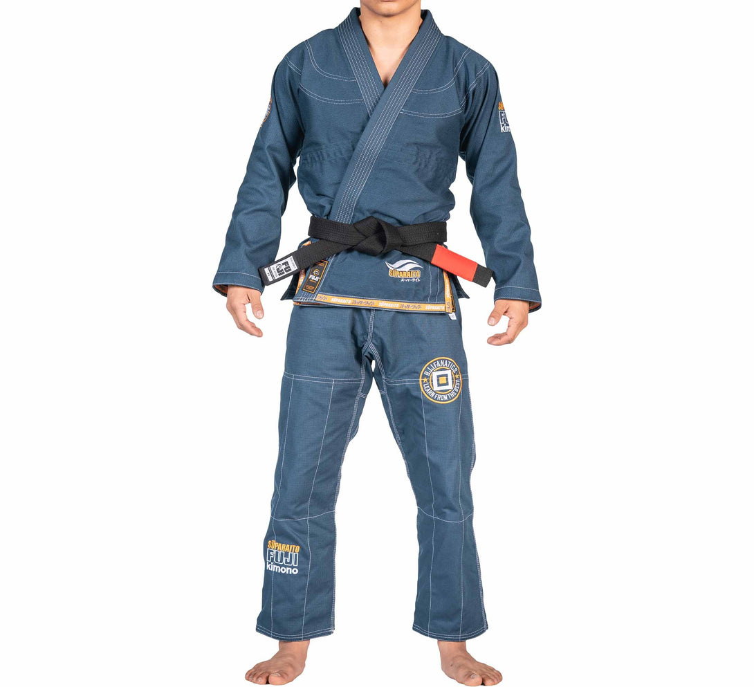 FUJI X BJJ Fanatics Blue Suparaito Gi - Jitsu Armor