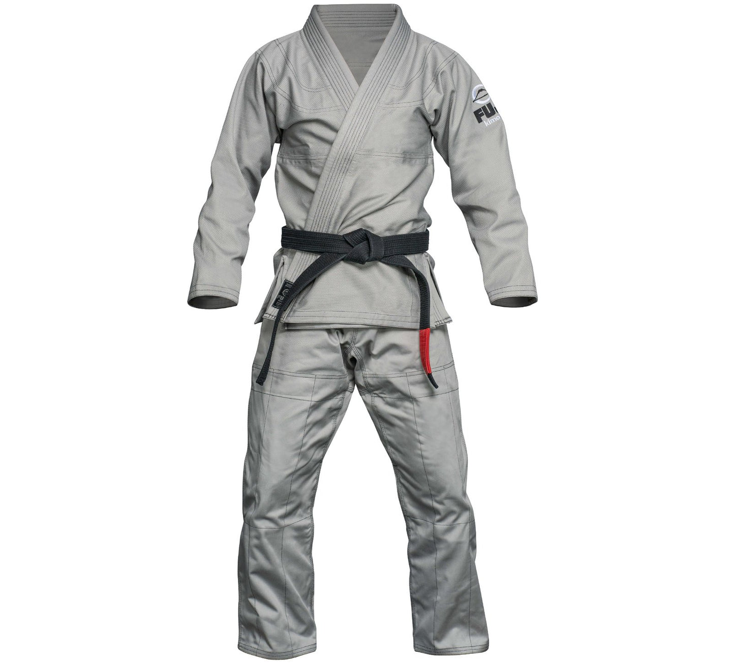 Fuji Lightweight Pearl Weave BJJ Gi - Grey - Jitsu Armor